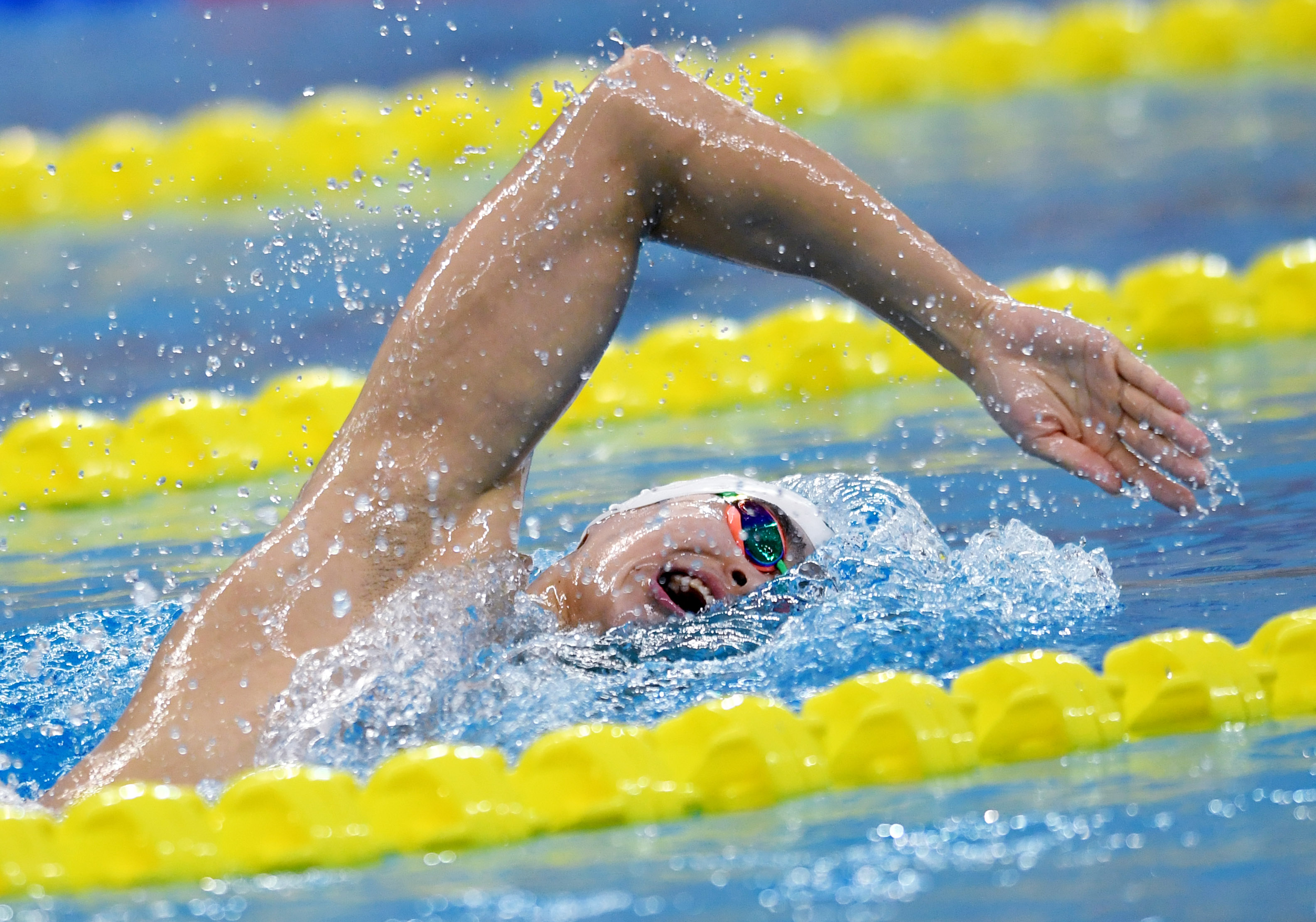 日本游泳选手近藤夺得男子1500米自由泳冠军 日本游泳选手近藤夺得男子1500米自由泳冠军