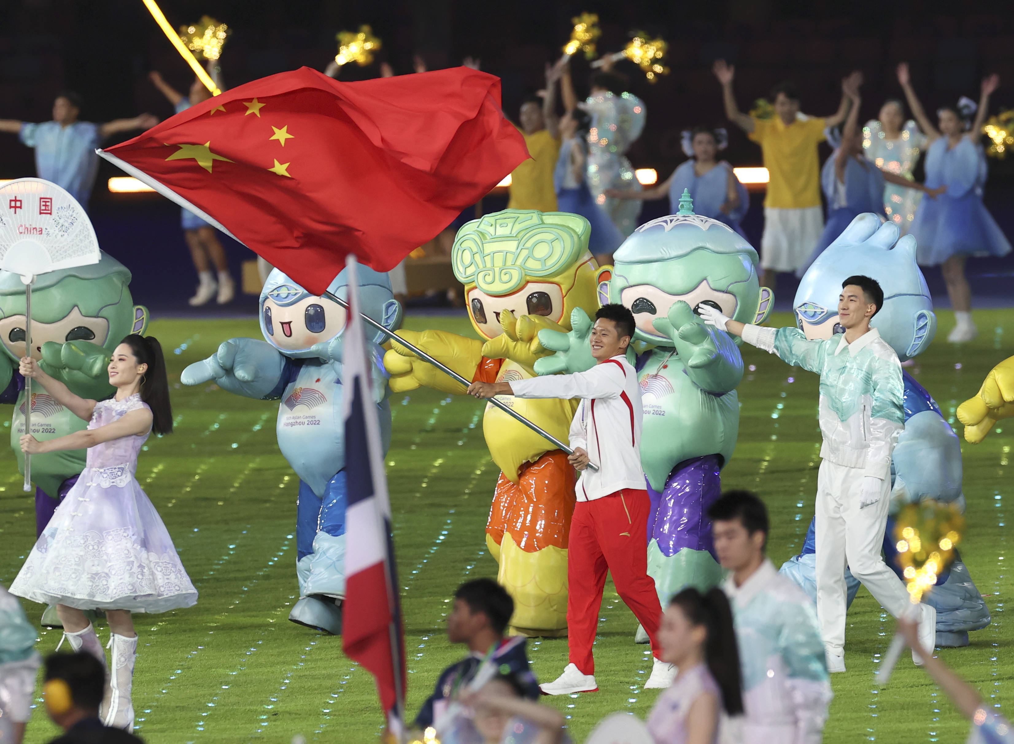 2022年亚运会在杭州举行,中国代表团抵达备战 2022年亚运会在杭州举行,中国代表团抵达备战